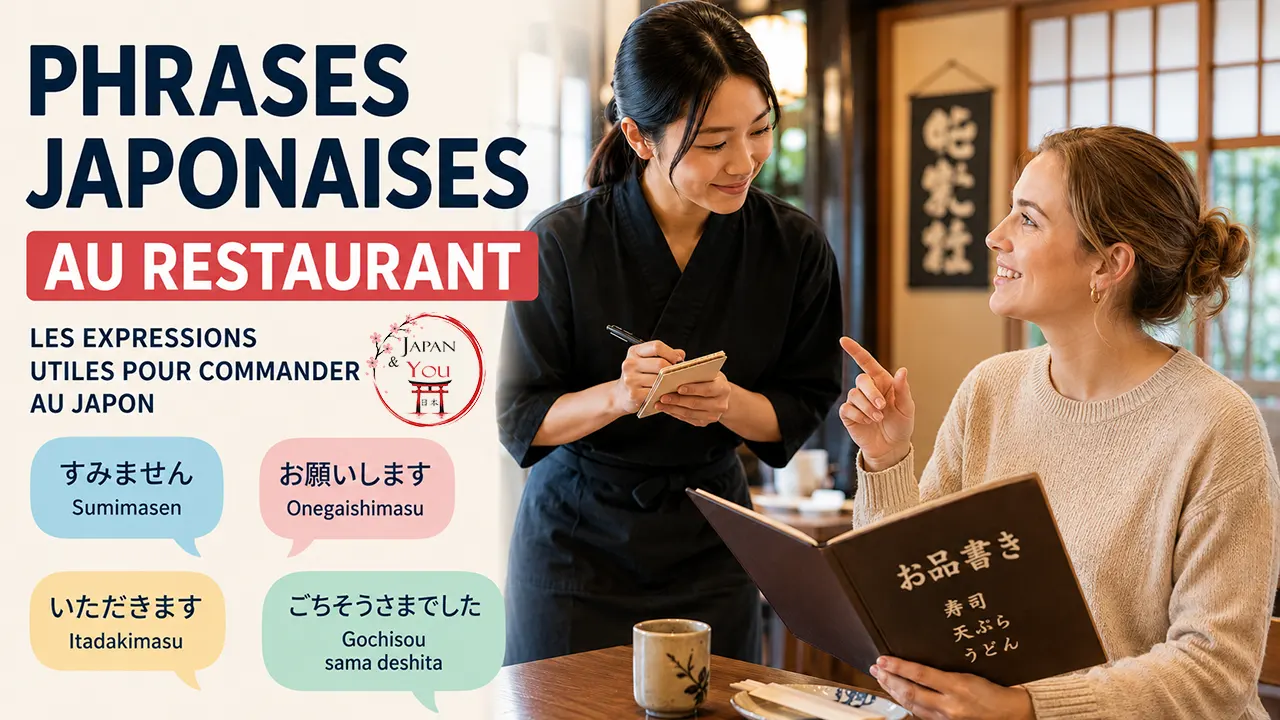 Phrases japonaises au restaurant : expressions utiles à connaître